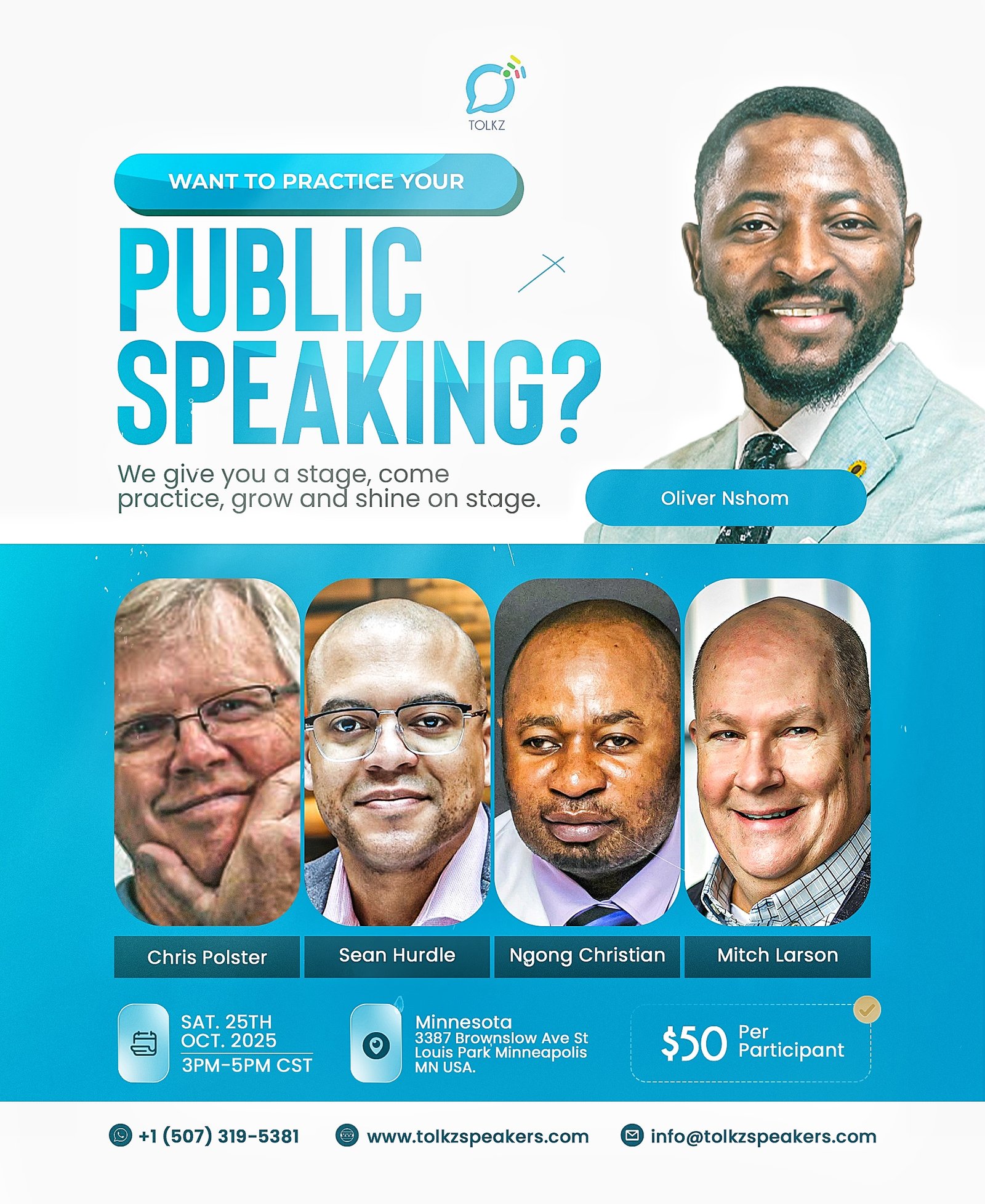 Want to Practice your Public Speaking?